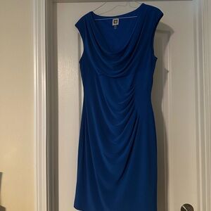 Anne Klein Royal Blue Midi Dress